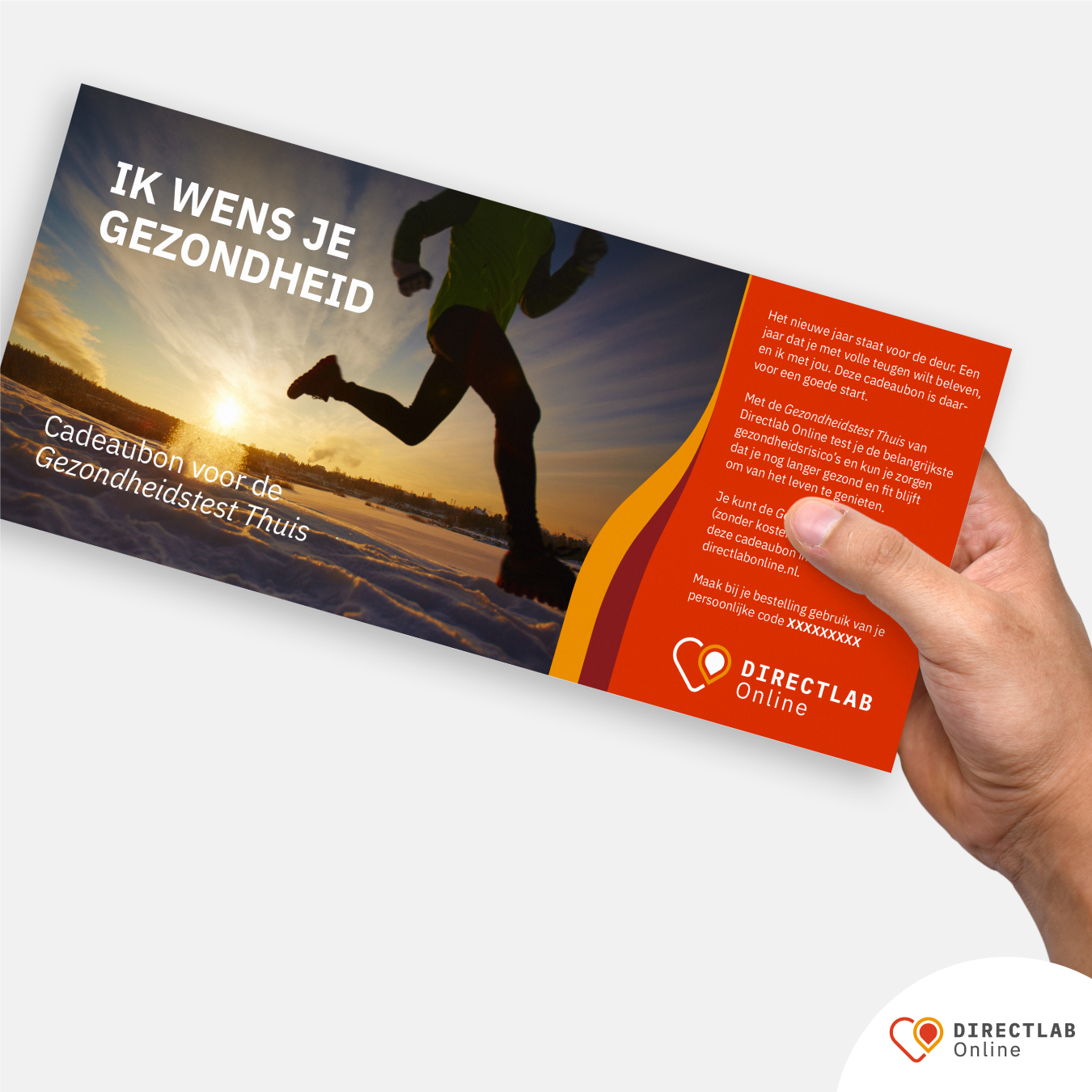 Cadeaubon Gezondheidstest Thuis